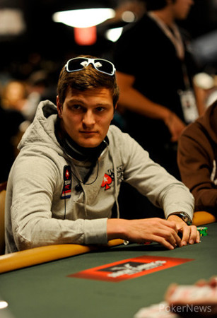 Ruben Visser tijdens de WSOP enkele jaren geleden