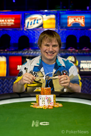 Chad Holloway is the first WSOP champion of 2013.