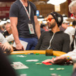 Andrew Moreno chatting with Pokernews' Donnie Peters