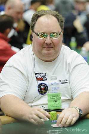 Greg "Fossilman" Raymer in Earlier WSOP Play