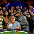WSOP event 09 Gold Bracelet Winner Cliff Josephy and supporters