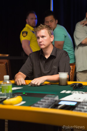 Ben Lamb (Seen Here Playing an Earlier WSOP Event) Has Been Busted Here on Day 1