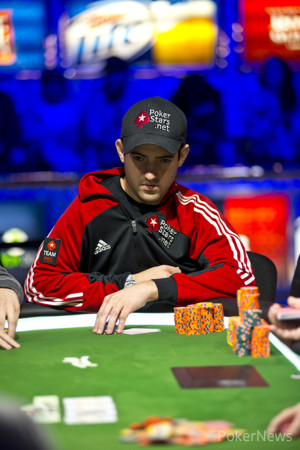 Joe Cada Has Played Patiently, and He Finally Found a Double Here at the Final Table