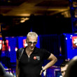 Bertrand Grospellier watches the river on his all in bet
