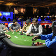 Remaining players in the Seniors No-Limit Hold'em Championship