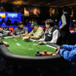 Remaining players in the Seniors No-Limit Hold'em Championship