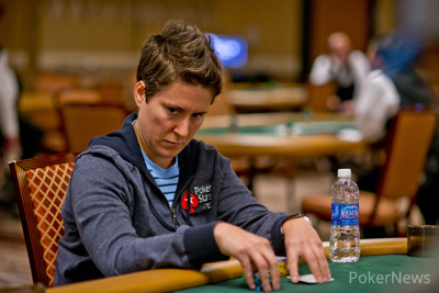 Vanessa Selbst Has Doubled Her Starting Stack Here on Day 1