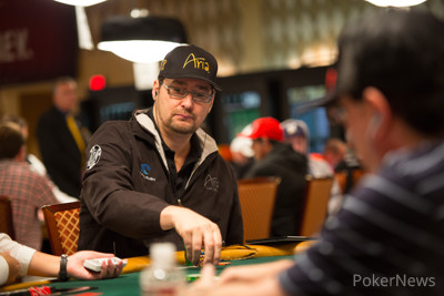 Phil Hellmuth earlier in the day in Event #32.