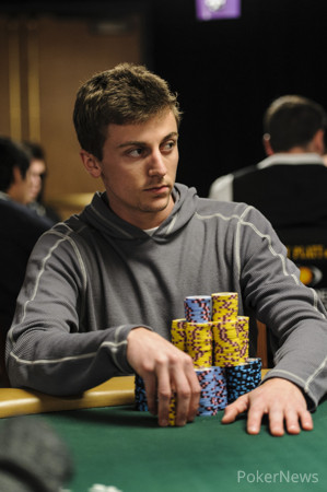 Nicholas Schwarmann is Stacking Once More Here on Day 2