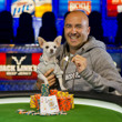 2013 WSOP Event 38 Gold Bracelet Winner Justin Olive and Cha Cha, his girlfriend's dog