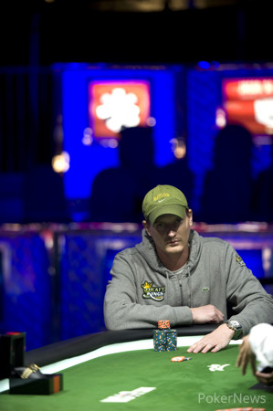 Jared Hamby in final table action