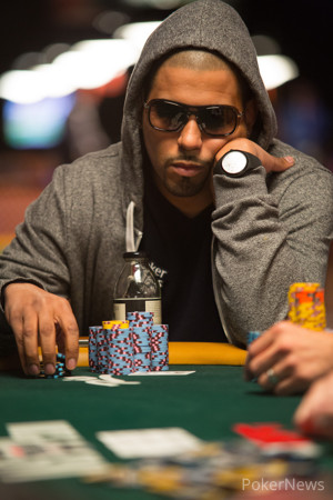 David Williams (Seen Here During His Deep Run in the Ante-Only Event) is Taking a Shot at the Limit Action Here on Day 1