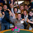 2013 WSOP EVent 46 Gold Bracelet Winner Vladimir Shchmelev and friends