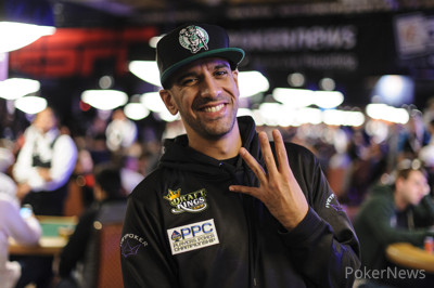Ronnie Bardah with his 4th consecutive Main Event cash