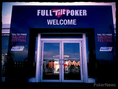 Welcome to the Full Tilt Poker Galway Festival. Photo