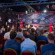 Crowd watches the Full Tilt Poker UKIPT Galway Main Event Final Table