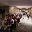 The line at the EPT Barcelona. Picture courtesy of the PokerStars Blog.