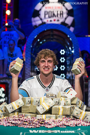 2013 WSOP Main Event Champion Ryan Riess