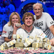 2013 WSOP Main Event Champion Ryan Riess with mom and dad