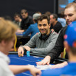 JC Alvarado - all smiles after doubling up