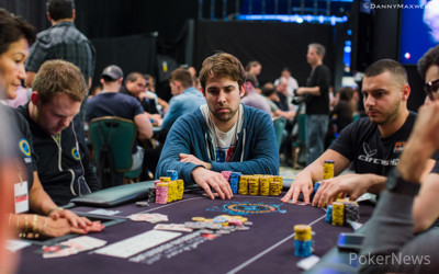 Day 3 Chip Leader Pascal Lefrancois