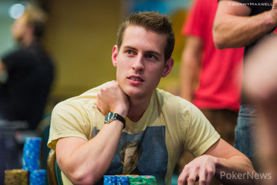 Chip leader Mike McDonald currently sports the biggest stack in the room at the final three tables
