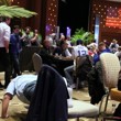 Push-ups at the 2014 WPT Borgata Winter Poker Open Main Event