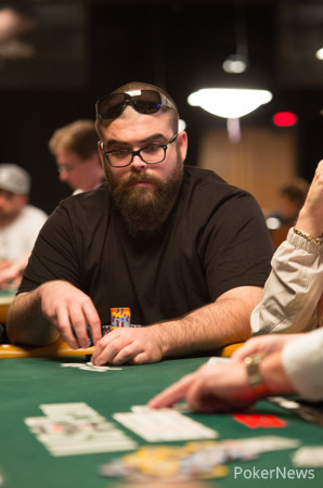 Nick Guagenti (Seen Here in Another Tournament Series) is Among the Leaders Late on Day 2