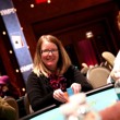 Diane Grippo in the Final 18 of the 2014 Borgata Winter Poker Open Ladies Event