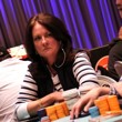 Sandy Boyd on Day 2 of the Event #8 at the 2014 Borgata Winter Poker Open