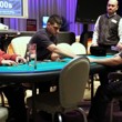 Michael Tauman and Mark Rebuck heads up for the Event #10 title at the Borgata Winter Poker Open