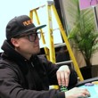 Steve Sarmiento in the Final Four of the Borgata Winter Poker Open Heads Up