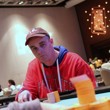 Andrew Kelsall on Day 2 of Event #15 at the 2014 Borgata Winter Poker Open