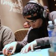 Victoria Larkin on Day 1b of the 2014 WPT Borgata Winter Poker Open Championship