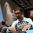 Faraz Jaka on Day 2 of the 2014 WPT Borgata Winter Poker Open Main Event