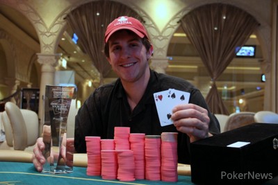 Devon MacPherson Winner of Event #21 at the 2014 Borgata Winter Poker Open