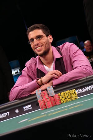 Anthony Maio at the Final Table of the 2014 WPT Borgata Winter Poker Open Championship