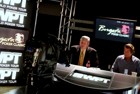 Mike Sexton and Vince Van Patten on the the 2014 WPT Borgata Winter Poker Open Final Table Set