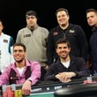 The Final Table participants at the 2014 WPT Borgata Winter Poker Open Championship