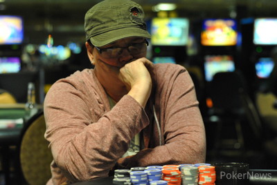 Erica Sumner leads by nearly 50,000 heading to Day 2.