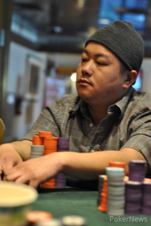 Kou  just won the biggest pot we've seen here in Indiana.