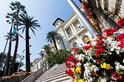 Casino Sanremo in bloom. Picture courtesy of the PokerStars Blog.