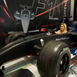 Sarah Grant tries out the F1 Simulator