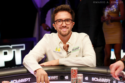 Ryan D'Angelo just doubled through Tony Dunst to keep himself in contention for the WPT World Championship