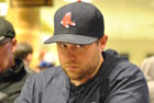 Mark Sandness was the victim of a three-outer.