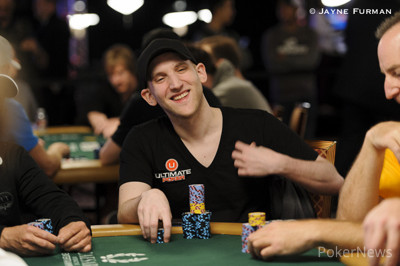 Jason Somerville came in with a short stack but has improved his position.