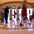 Players eagerly make their way past the WSOP sign in the main hallway on their way to registering for Event 8A: Millionaire Maker