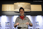 Vanessa Selbst with her gold bracelet