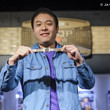 Brian Yoon with his gold bracelet from Event #35: $5,000 Eight-Handed No-Limit Hold'em