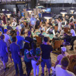 Fans line the rail to catch a glimpse of their favorite poker players in Event #46: $50,000 Poker Players' Championship